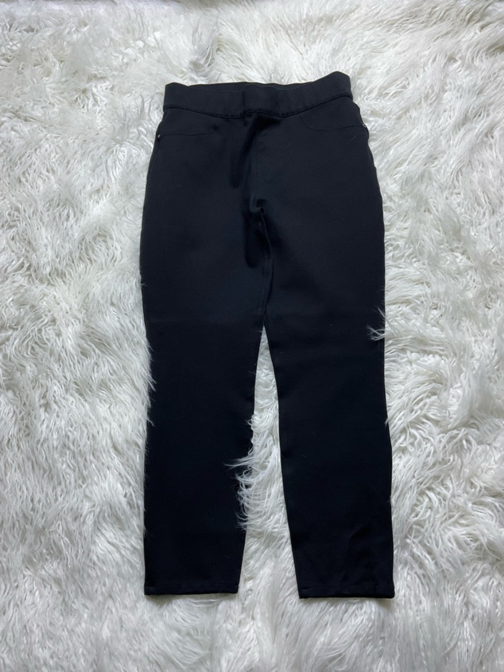SPANX Black Straight Leg Pants